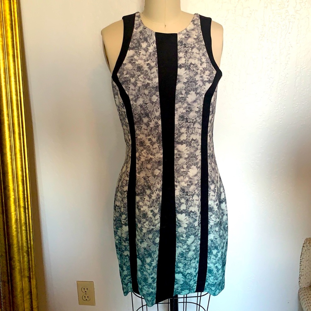 Ombré flower dress
